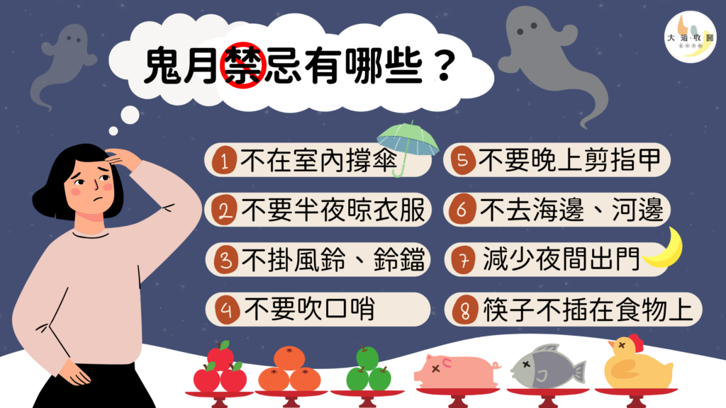 鬼月由來你知道嗎?8個你不可不知鬼月禁忌告訴你