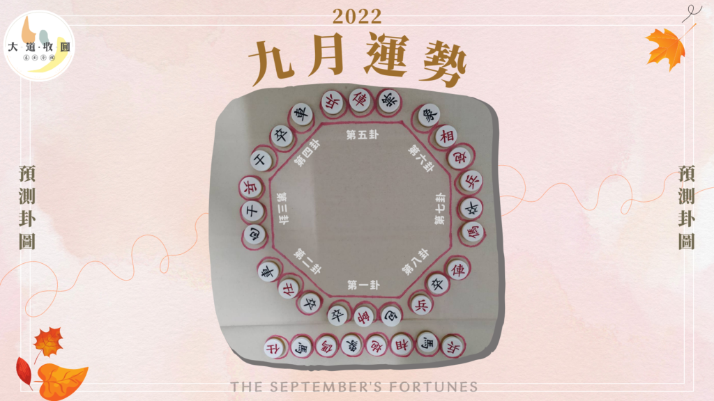 2022【象棋占卜|9月運勢】